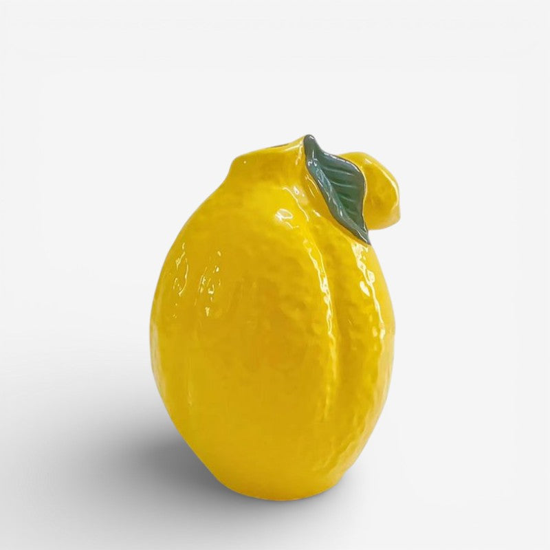 Vase Citron – Blomstervase med citron inspireret design
