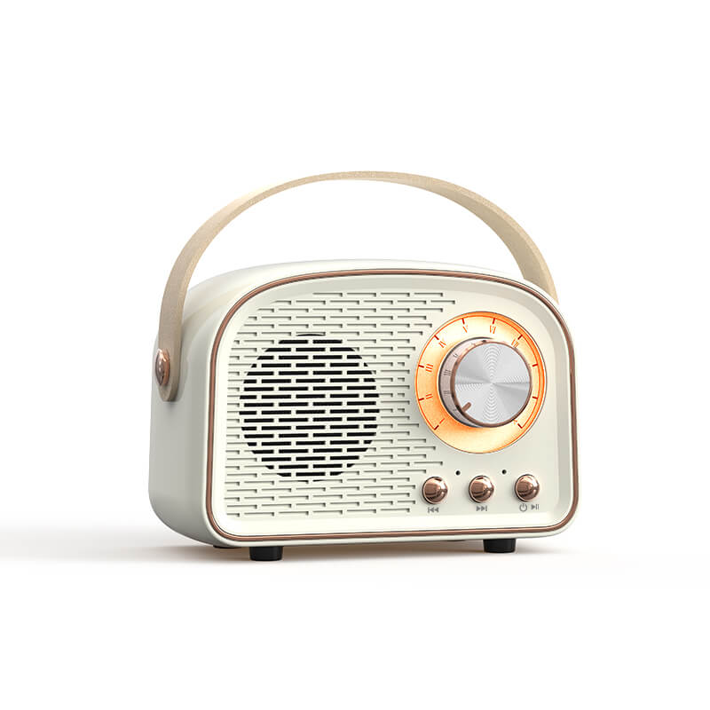 EchoTune - Retro Bluetooth-højttaler med fyldig bas og FM-radio