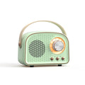 EchoTune - Retro Bluetooth-højttaler med fyldig bas og FM-radio
