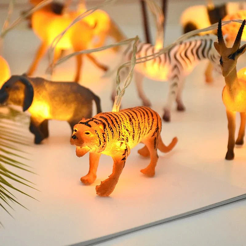 WildGlow - Animal Night Light Garland til et legende eventyr