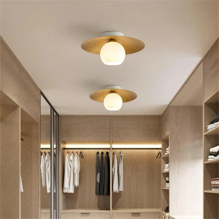 ZenGlow – Elegant Kugleformet Pendellampe med Blødt Diffust Lys
