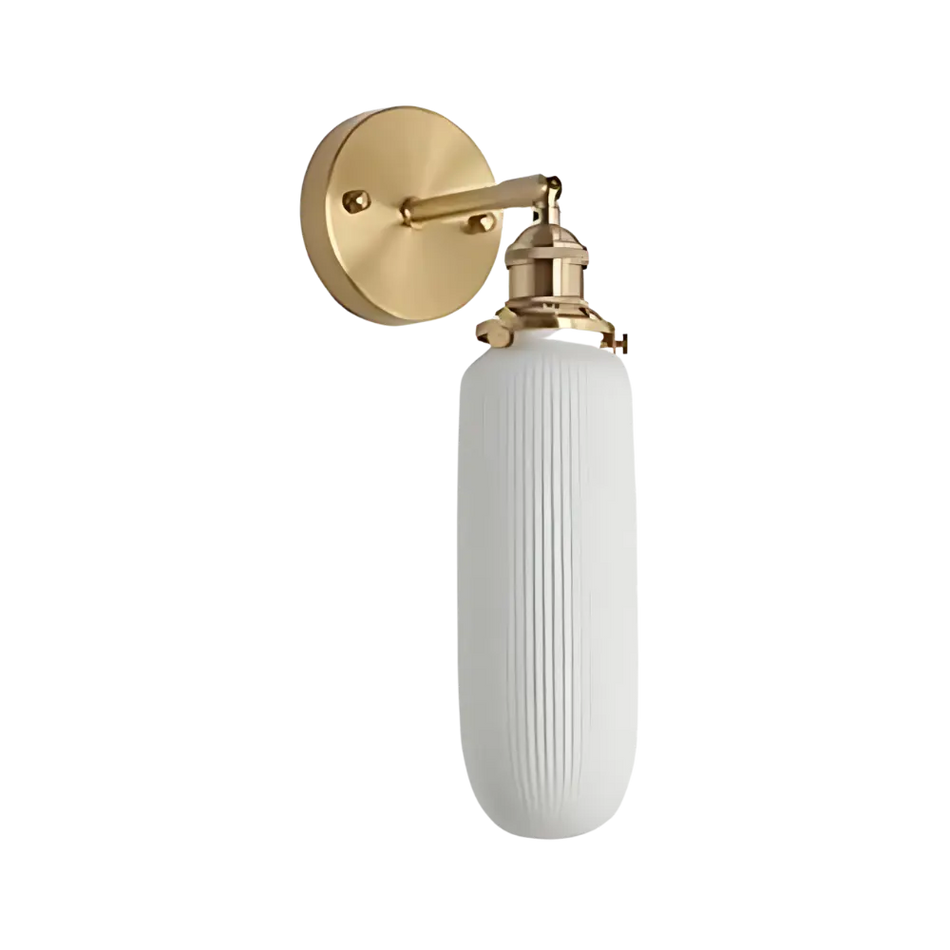 GlowVista - Slank minimalistisk væglampe med blød omgivende belysning