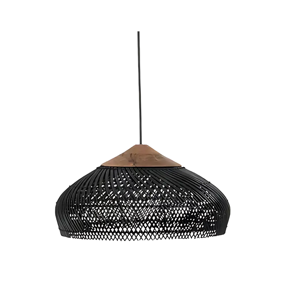 SereniGlow - Minimalistisk Boho pendel med varm omgivende belysning