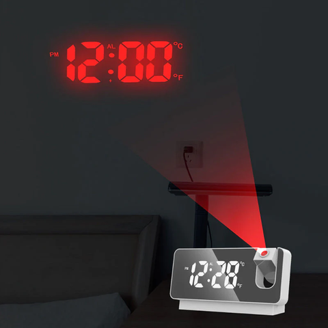 NeoClock - Smarte projektionsvækkeur med LED-display