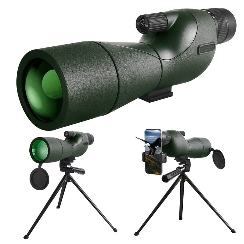 ViewMax – Zoom-spottingskop med 25–75x forstørrelse og bred 60 mm linse