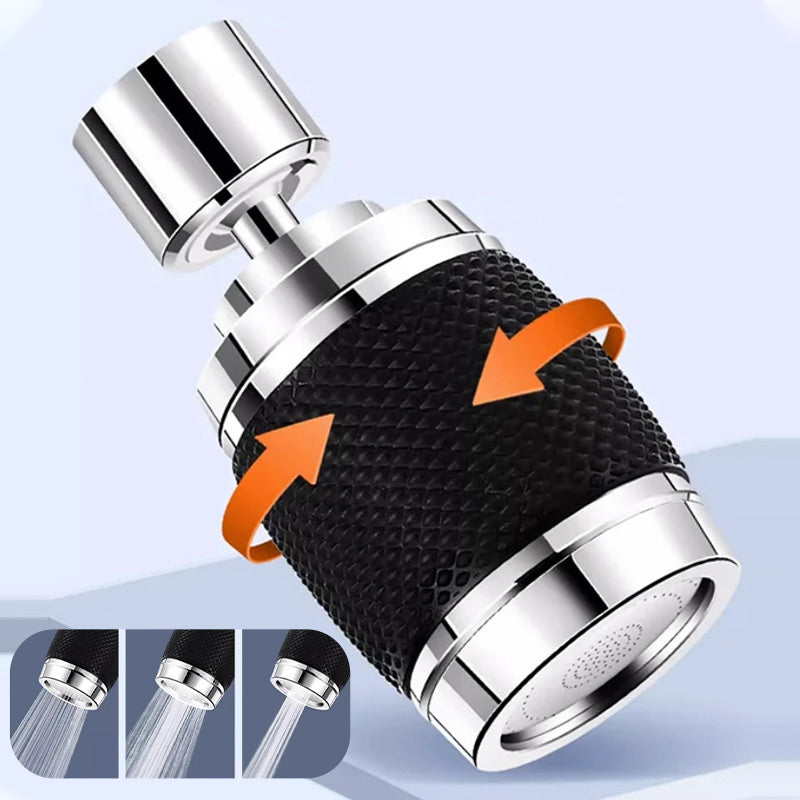 AquaFlex – Justerbart vandhanehoved med 360° drejefunktion og multiflow-tilstande