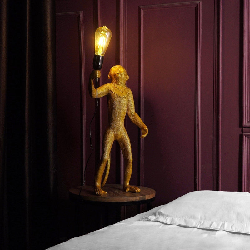 MonkeyGlow - Unik dekorativ LED-lampe med et surrealistisk og kunstnerisk design