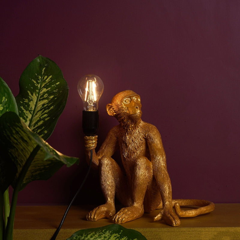 MonkeyGlow - Unik dekorativ LED-lampe med et surrealistisk og kunstnerisk design