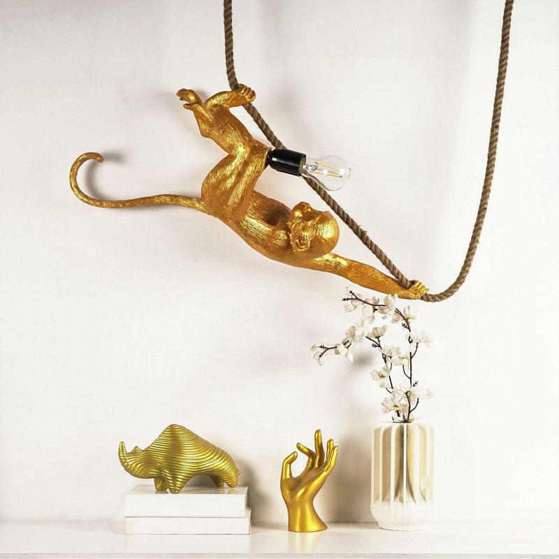 MonkeyGlow - Unik dekorativ LED-lampe med et surrealistisk og kunstnerisk design