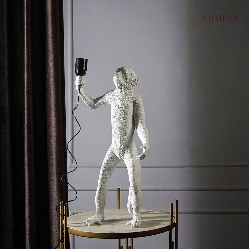 MonkeyGlow - Unik dekorativ LED-lampe med et surrealistisk og kunstnerisk design