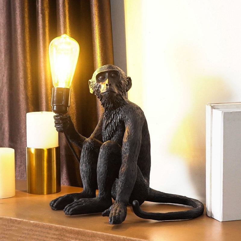 MonkeyGlow - Unik dekorativ LED-lampe med et surrealistisk og kunstnerisk design
