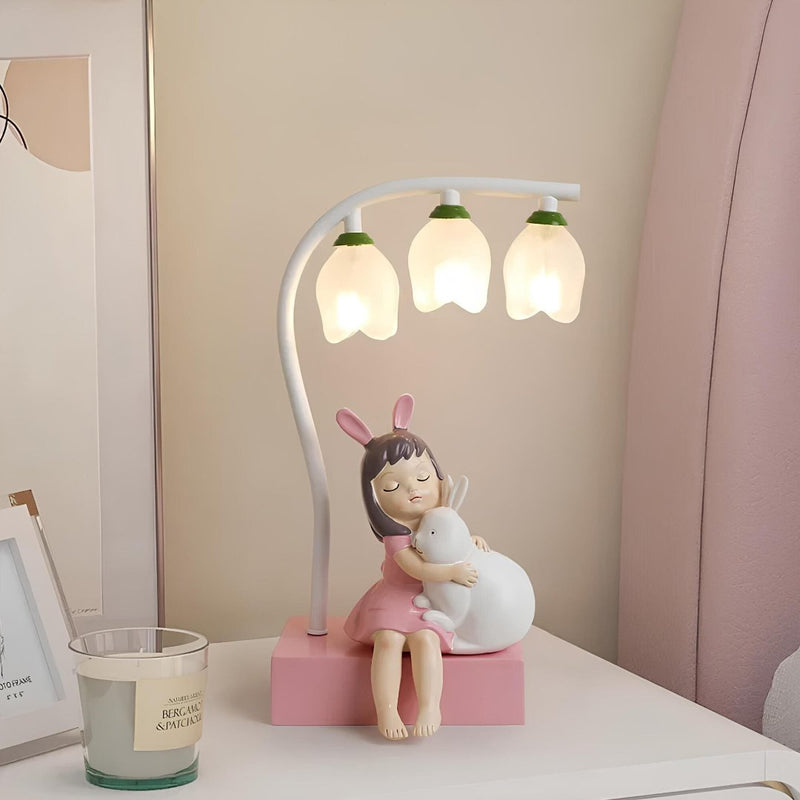 AuraGlow – LED-bordlampe med varmt lys til hyggelig belysning i rummet