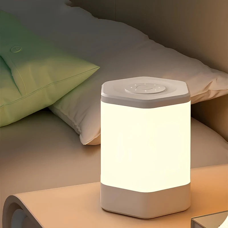 GlowNest – Røre Kontrol LED-bordlampe med minimalistisk stil og justerbart lys