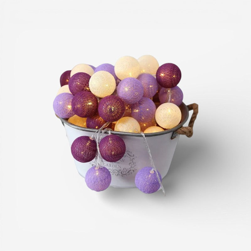 BallGlow – LED lyskæde med kugledesign