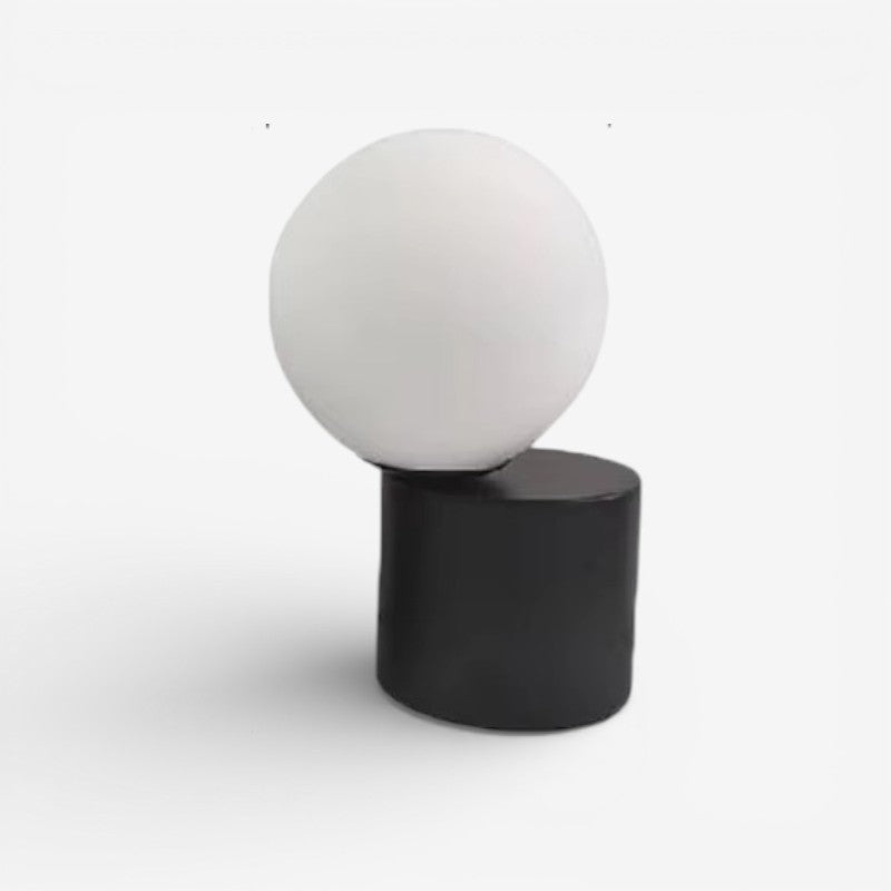 BrightOrb - LED Bordlampe Med Kugle og Rund Base Design