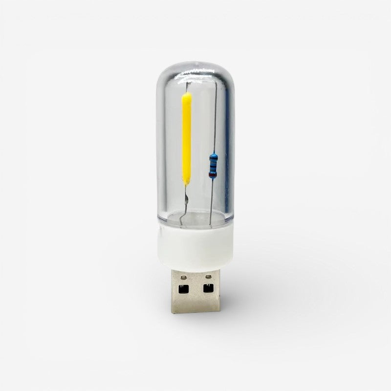 GlowCarry - LED USB Lampe med Bærbart Design