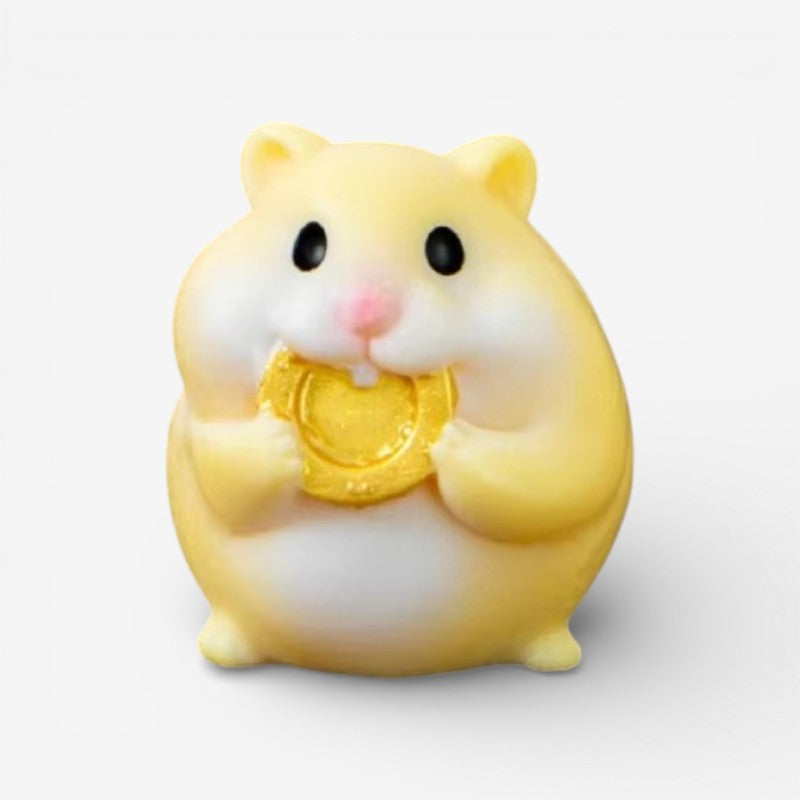 FurryBuddy - Hamsterformet Dekorativt Ornament til Indendørs Udstilling