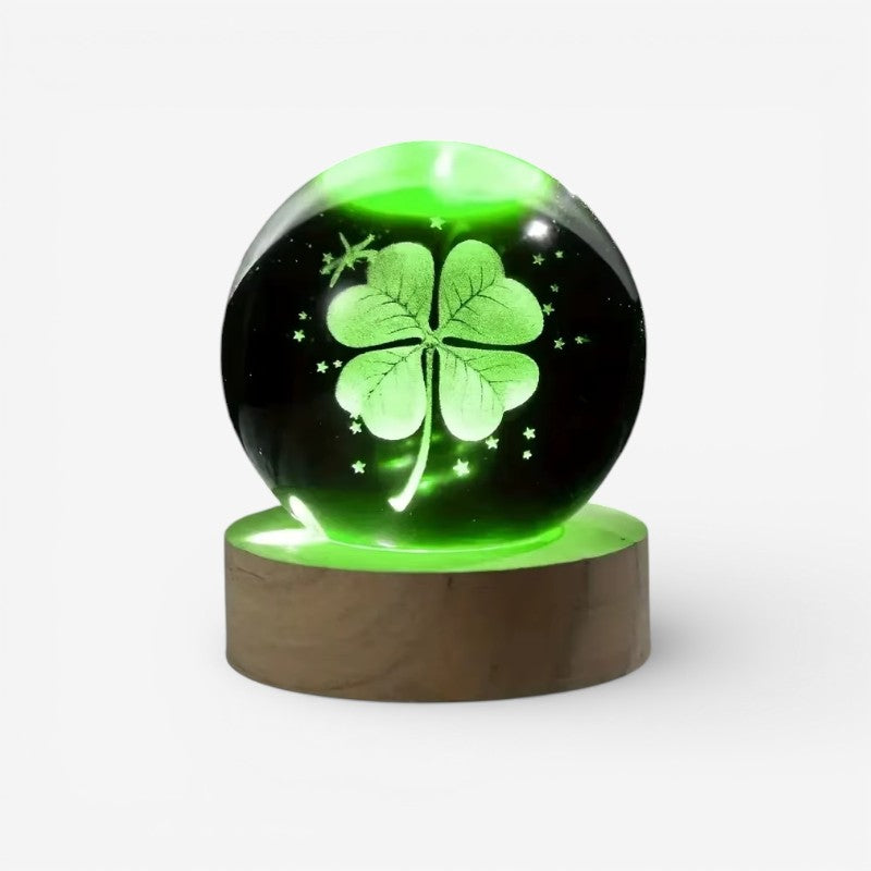 GlobeGlow - Dekorativ Bordlampe med Kugleform