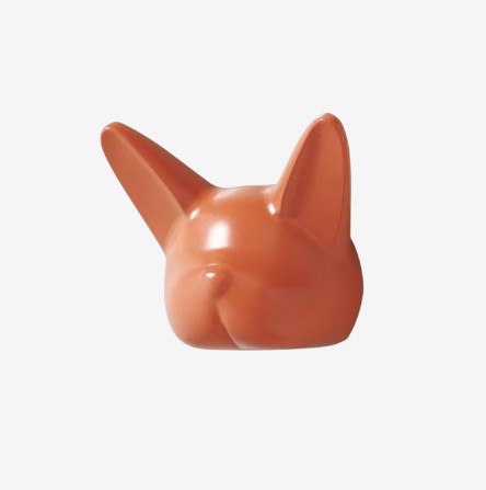 PawMount - Væghængt Krog Med Bulldogform