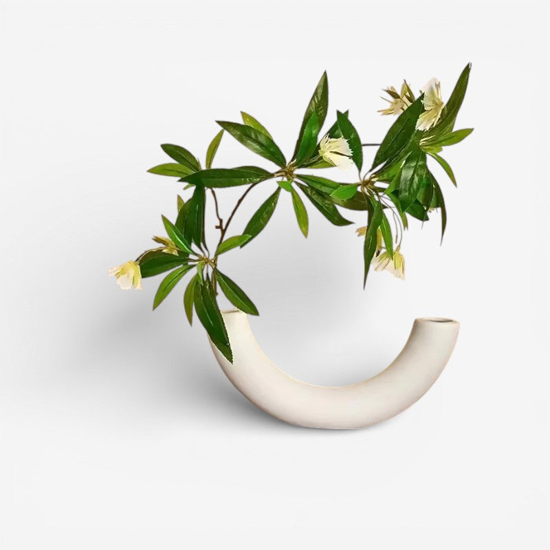 VaseAura - Blomstervase Med Kreativt Design Til Indendørs Brug