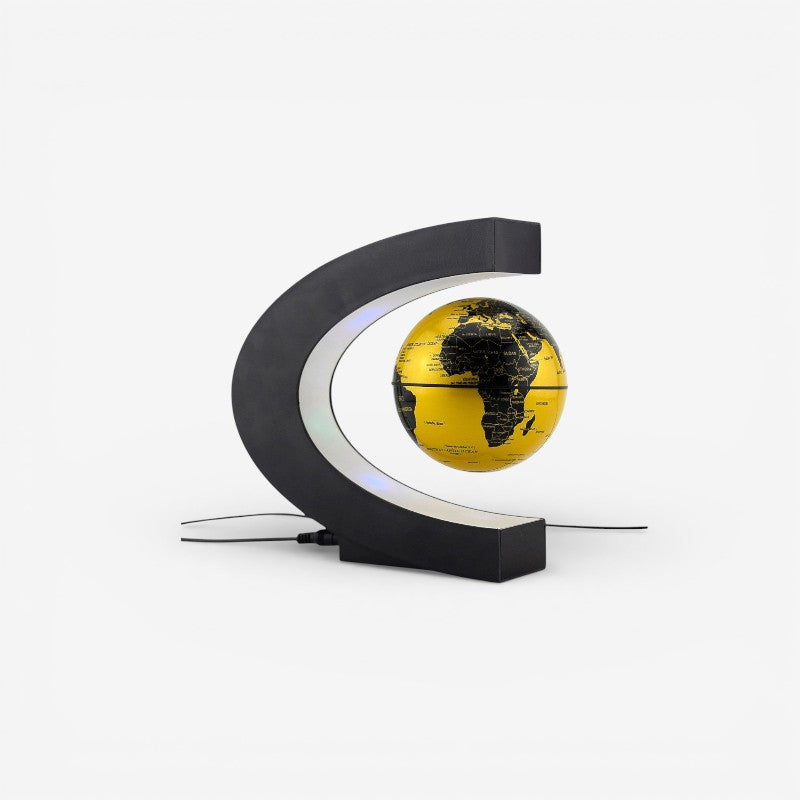MapLume – Dekorativ LED Bordlampe med Verdenskortdesign