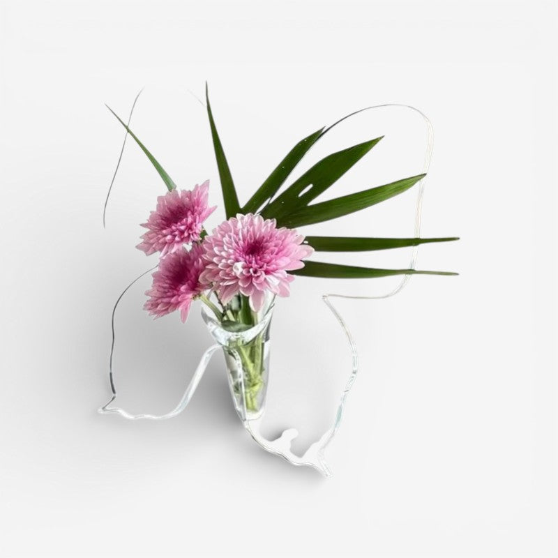 FloralWings - Bordblomstervase med Sommerfugleform