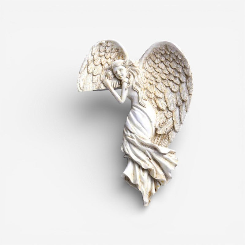 WingAura - Dekorativ Englevinge Skulptur
