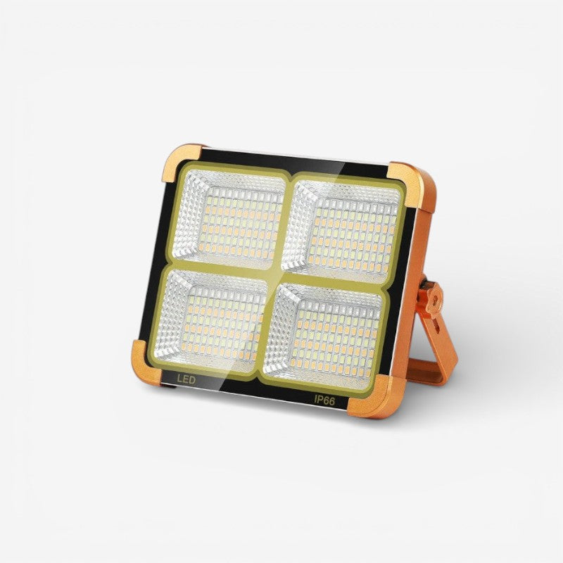 GlowPort – LED Solcellelampe med Bærbart Design til Udendørs Brug