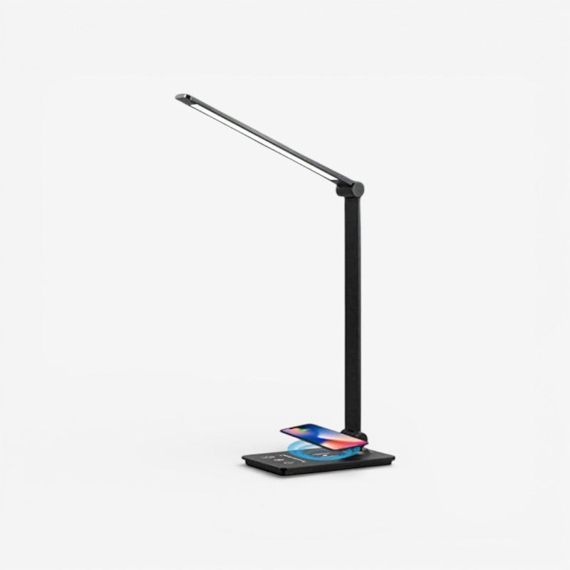 AuraFold - LED Bordlampe med USB og Foldbart Design