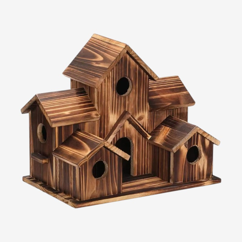 BirdHaven - Hængende udendørs fuglehus til have og terrasse