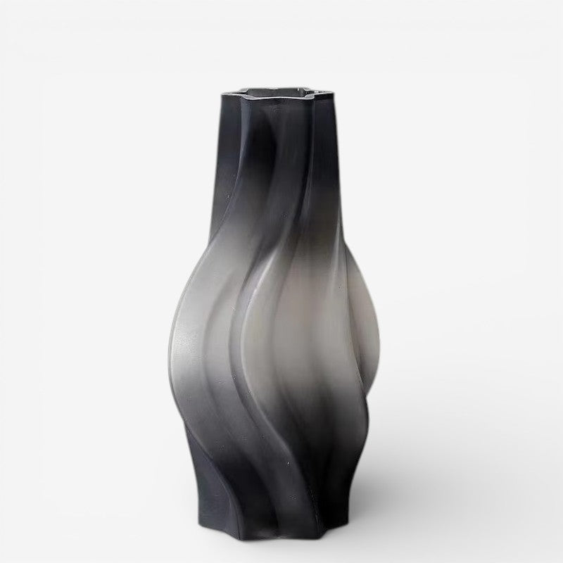 FloraSpiral – Blomster Vase med Snoet Design