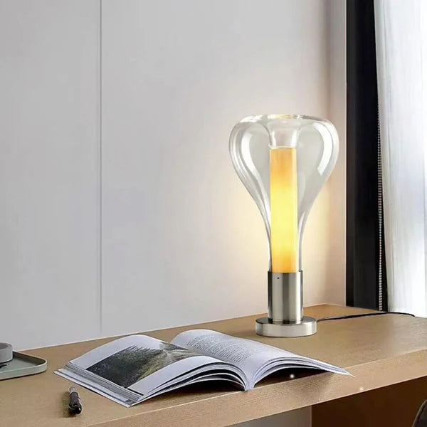 LavaGlow - Kunstnerisk bordlampe med dynamisk design