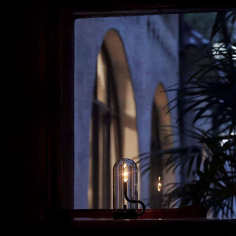 WaterDrop Glow – Trådløs LED-flammelampe med dæmpbart lys for en elegant atmosfære