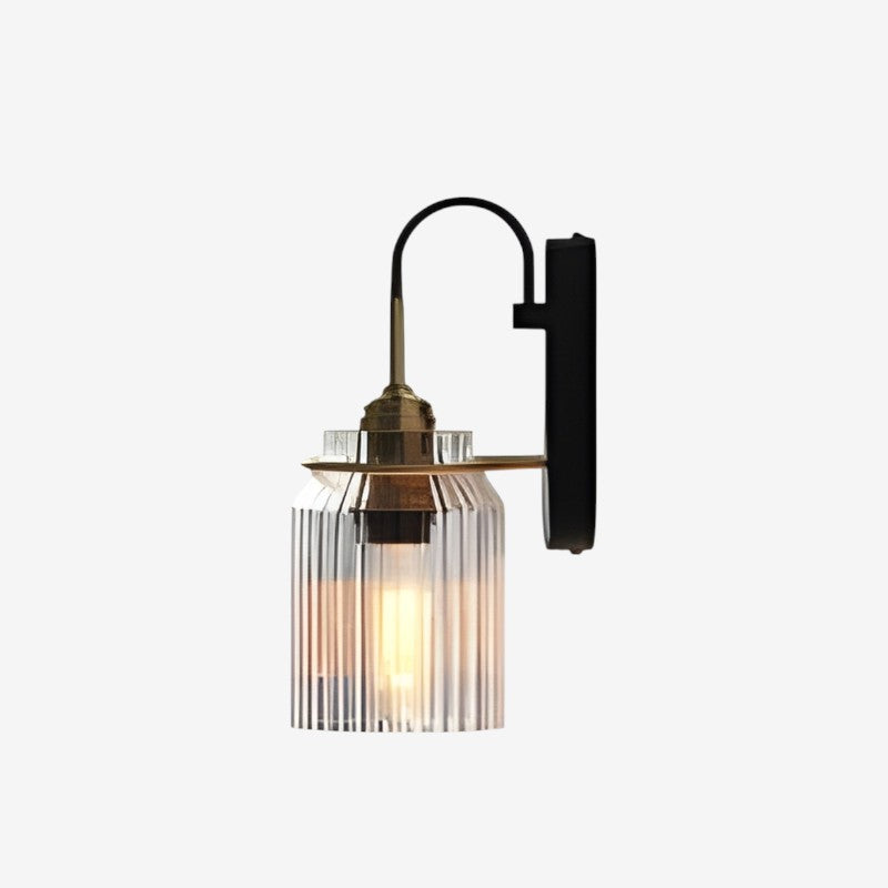 WallBeam – LED Væg monteret Lampe med Ribbemønster