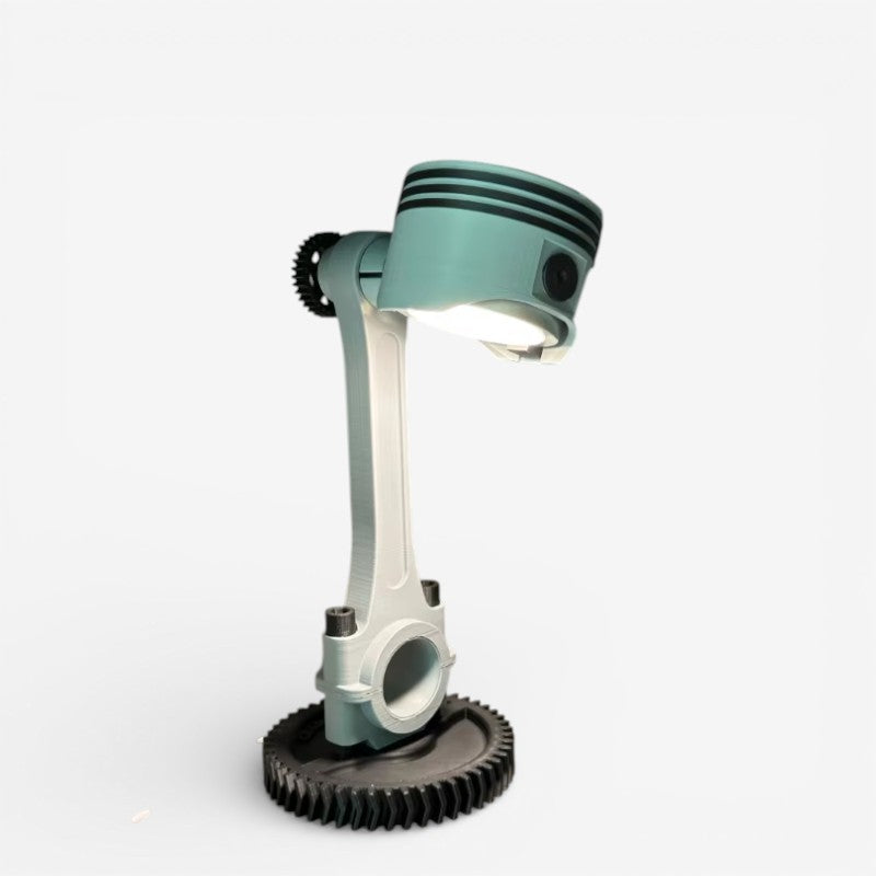 CarLume – LED Bordlampe med Bilstempel Inspireret Design