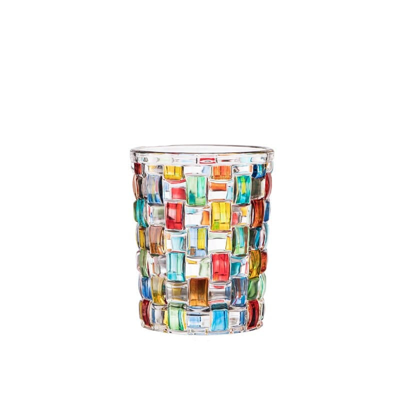 LumoSip - Designerglas med kunstnerisk mønster og flydende kurver