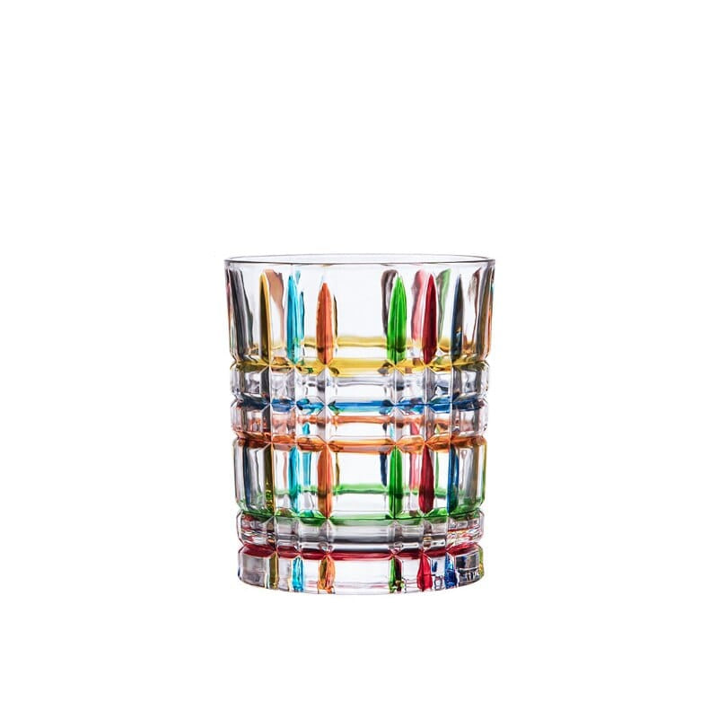 LumoSip - Designerglas med kunstnerisk mønster og flydende kurver